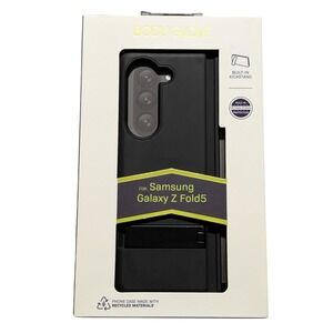 K4. Body Glove Protection Slim Case Build-in Kickstand for Samsung Z Fold5 Black